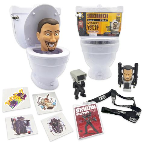 Amazon.com: SKIBIDI Toilet Mystery Toilet Mystery Toilet with Surprise