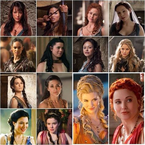 The girls of Spartacus - Sura (Erin Cummings), Mira (Katrina Law ...