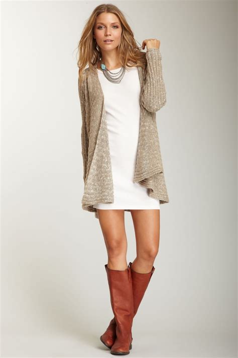 ways  wear long cardigan sweater fmagcom