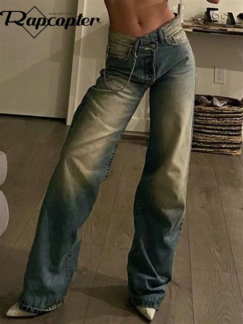 Rapcopter Y2K Tie Dye Baggy Jeans