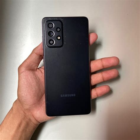 samsung a52s 5g 8/128gb, Telepon Seluler & Tablet, Ponsel Android ...
