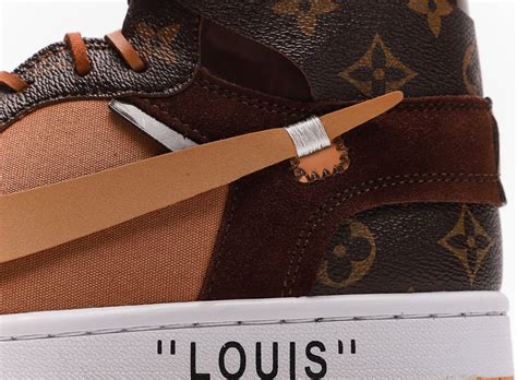 Louis Vuitton x Air Jordan 1 High - Baznian Shop