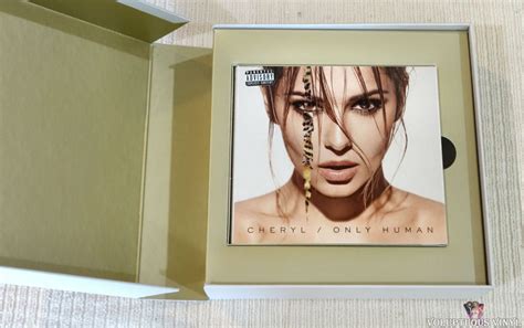 cheryl  human  cd album deluxe edition gold disc box
