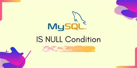 mysql  null condition   find  replace null vales