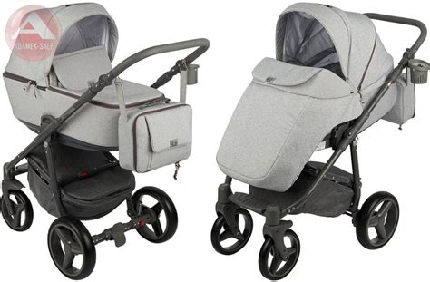 Коляска Adamex Reggio 3 в 1 Y3 св.серый скидки