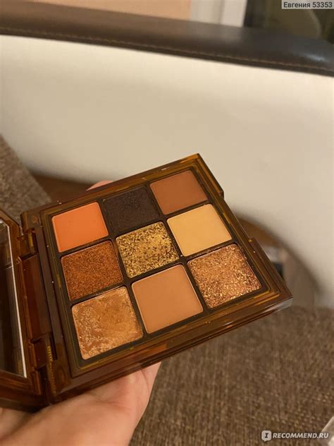 Тени для век Huda Beauty Caramel brown obsessions - «Первая палетка ...