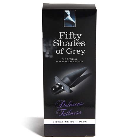 Fifty Shades Of Grey Delicious Fullness Vibrating Butt Plug - The Top Shelf