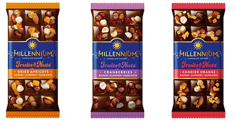 Новий шоколад Fruits&Nuts | Millennium