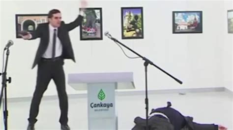 Russian ambassador Andrei Karlov shot dead in Turkey - WORLD News - YouTube
