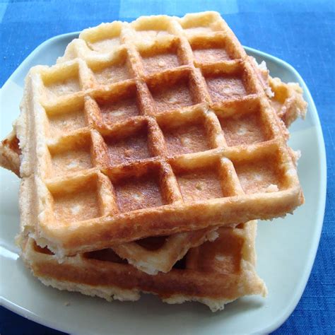 Traditional Belgian Waffle Recipe