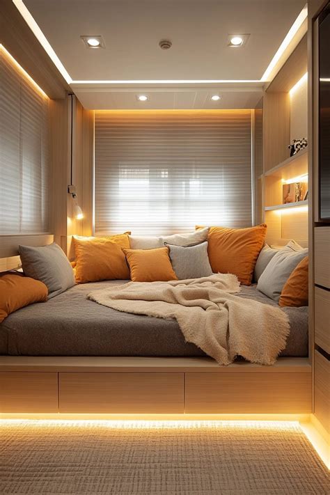 tiny bedroom aesthetic ideas  transform  small space