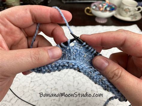 What is an M1 Knitting Stitch? • Banana Moon Studio