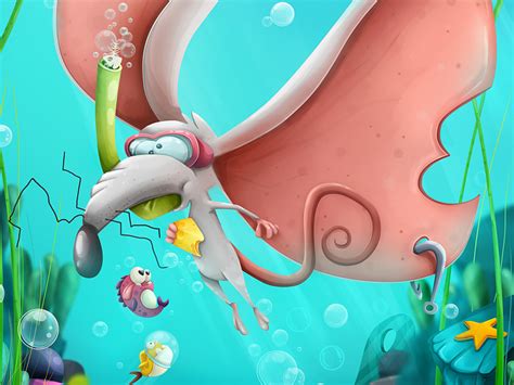 Aqua Mouse by Andra Popovici on Dribbble