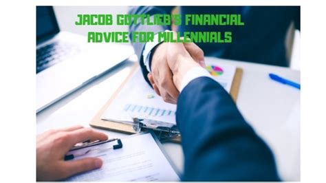 jacob gottliebs financial advice  millennials personal finance