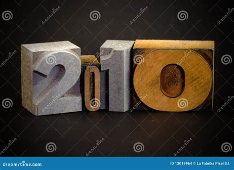 2010 in print letters stock photo. Image of industrial - 13019964