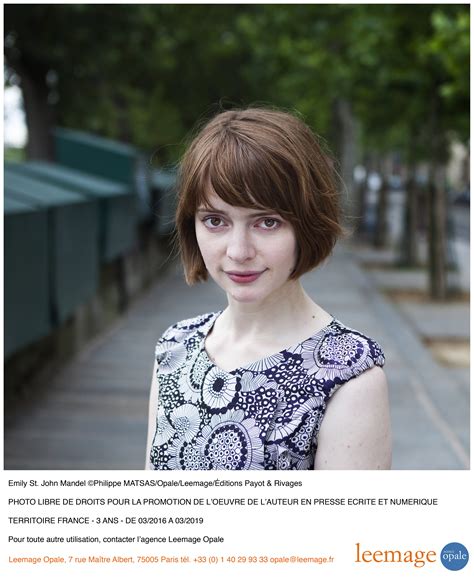 Emily St. John Mandel – Editions Gabelire