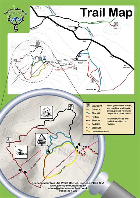 Bike trails - Glencoe Mountain Resort