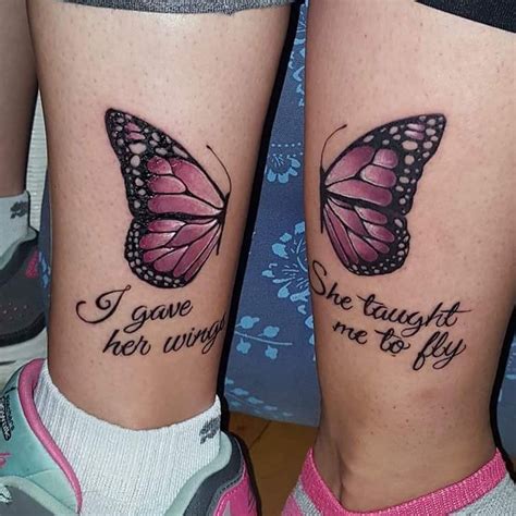 Unique small mother daughter tattoos - dotfecol