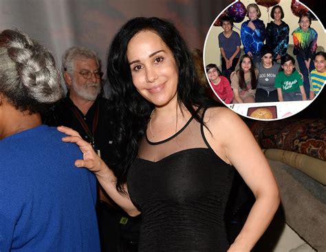 Nadya 'Octomom' Suleman Celebrates Her 8 Kids' 16th Birthday | In Touch
