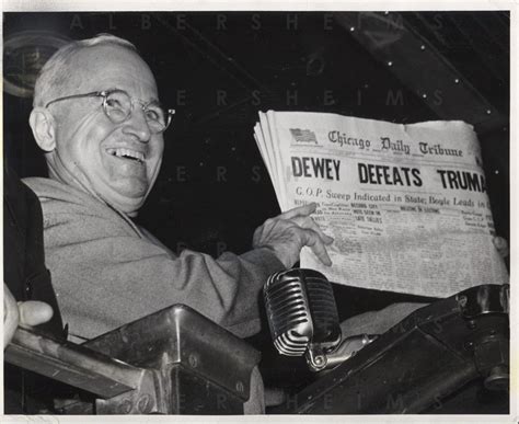 Item Detail - 1948 "Dewey Defeats Truman" original photo - Famous ...