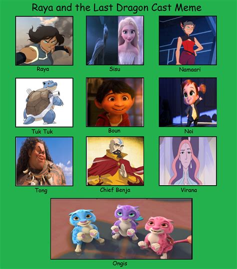 My Raya and The Last Dragon recast by Disneyfan3000 on DeviantArt