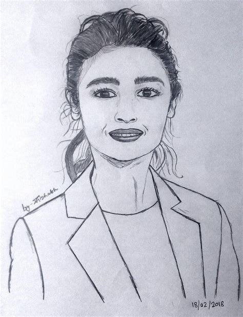 Alia Bhatt by Rishabhritzart on DeviantArt