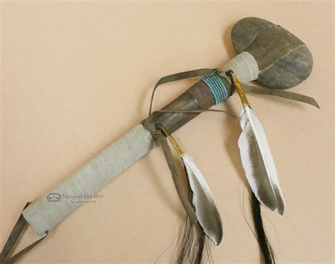 Navajo Indian Stone Tomahawk 12" (t27) - Mission Del Rey Southwest