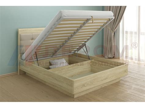 Кровать КР-1854 1800х2000 Дуб Беленый купить в интернет-магазине ...