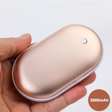 2 в 1 портативный 5200 мАч USB Перезаряжаемый электрический грелка для ...
