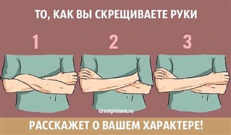 Скрещенные руки: То, как вы скрещиваете руки расскажет о вашем ...