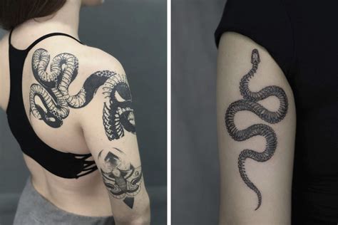 Тату змея значение и символы — pavuk.ink
