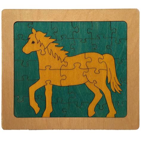 Horse Puzzle: Dyed – Cecilia Schiller