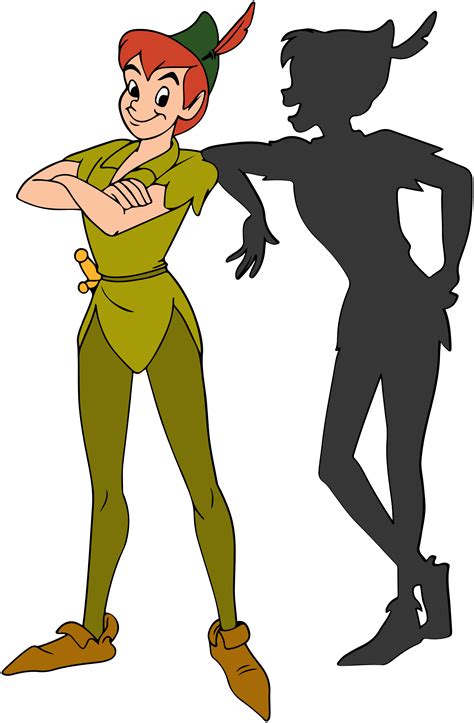 Peter Pan With Shadow Svg, Peter Pan Png, Peter Pan Clipart, | Inspire