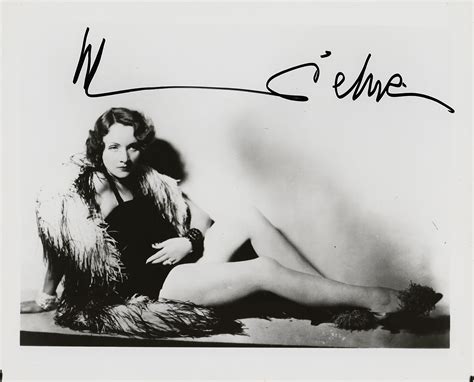 Marlene Dietrich Signed Photograph | RR Auction