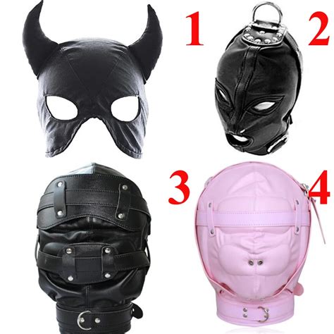 Leather Sex Mask Promocja-Sklep dla promocyjnych Leather Sex Mask na ...