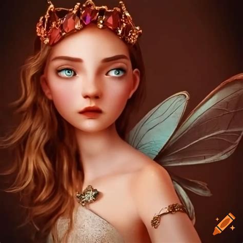 Image of a fairy making tiny rings on Craiyon