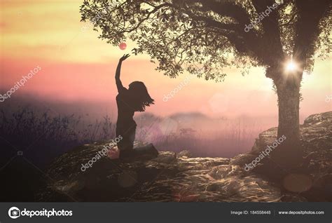 Bible Story Eve Eden Garden — Stock Photo © choat #184558448