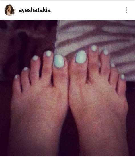 Ayesha Takia's Feet