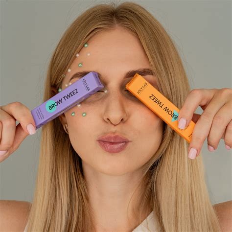 Пинцет для бровей профессиональный точечный Joly:Lab — купить в Украине ...