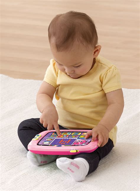 VTech Light-Up Baby Touch Tablet, Learning Toy for Baby, Pink - Walmart.com