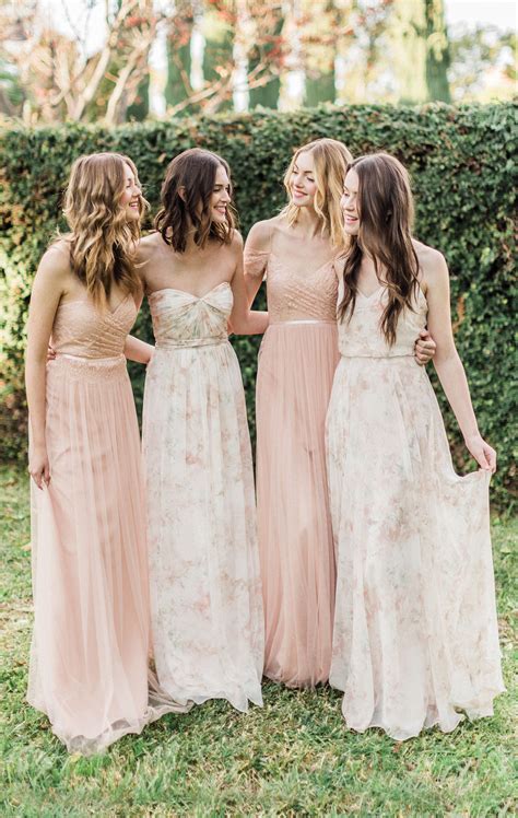 Discover 18 Floral Bridesmaids Dresses and Printed Bridesmaid Dresses