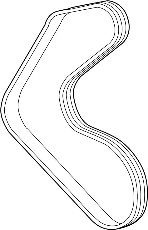 Land-rover Range Rover Accessory Drive Belt - LR011327 | Land Rover ...