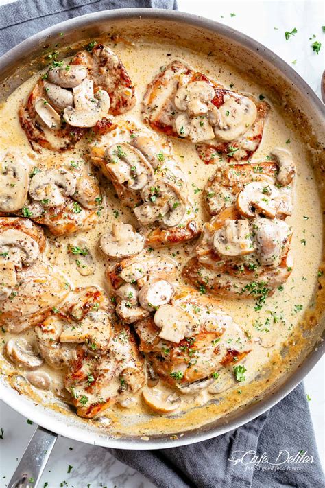 recipes chicken thighs mushrooms 3