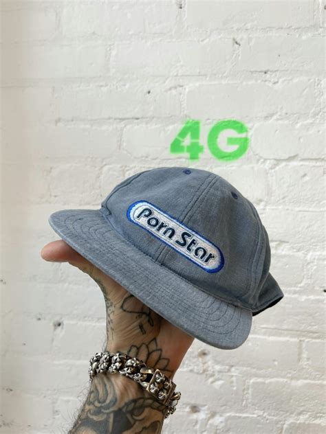Vintage 90s PORNSTAR BRAND PORN HAT SNAP BACK | Grailed