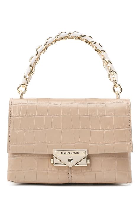 Женская бежевая сумка cece xs MICHAEL MICHAEL KORS купить в интернет ...