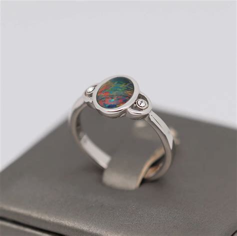 Sofy Australian Opal Ring - Austral Stones
