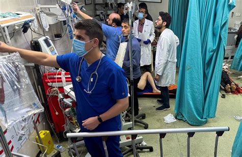Overcrowded hospitals, few supplies causing 'complete collapse' of Gaza