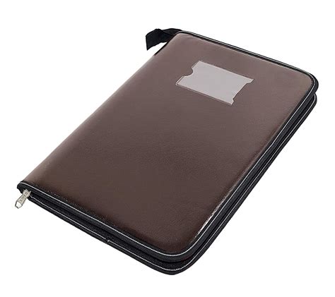 Folder File for Documents Leather Multipurpose 40 File Sleeve to Store ...