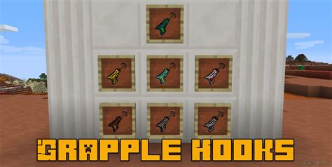 Grapple Hooks - крюки [1.16.5] [1.11.2] [1.10.2] [1.9.4] [1.8.9 ...