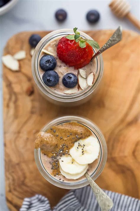 Protein Overnight Oats | Joyful Healthy Eats